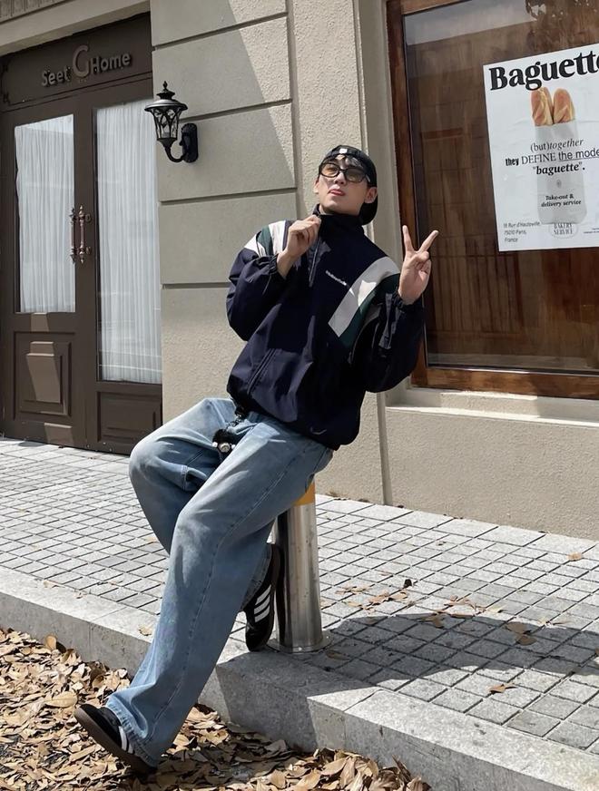 风穿搭来袭照着穿准没错白家乐男大必备的运动